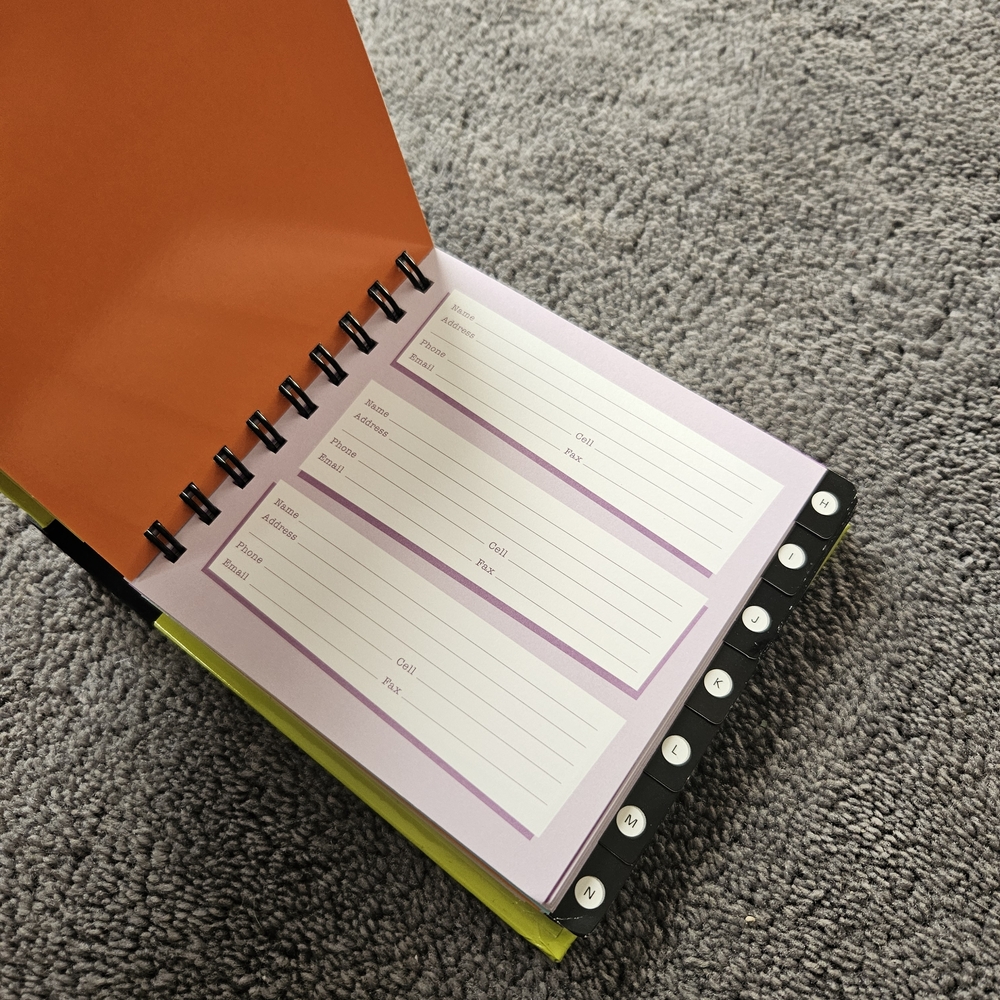Address And Phone Number Book - Picture 3 of 4